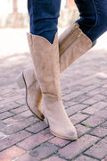 You Know Who Boots, Taupe