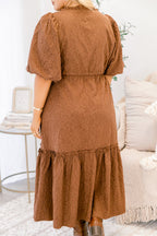 You'll See Soon Kleid, Dunkelbraun