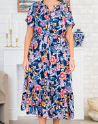 Young Love Dress, Navy