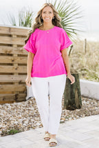Zone Top, Hot Magenta