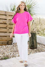 Zone Top, Hot Magenta