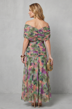 Verdelisse – Fließender Blumen-Print – Maxikleid
