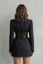 Valerisse – Lace corset silhouette – Blazer dress