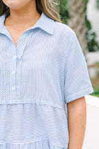 All For The Best Top, Blue