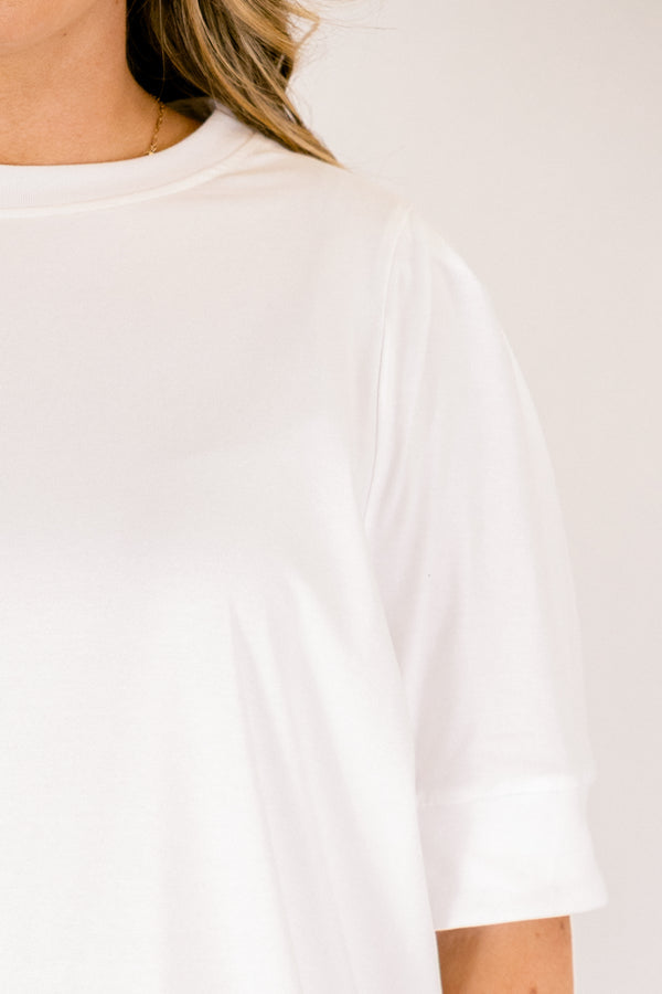 Ein Easy Love Top, Weiß