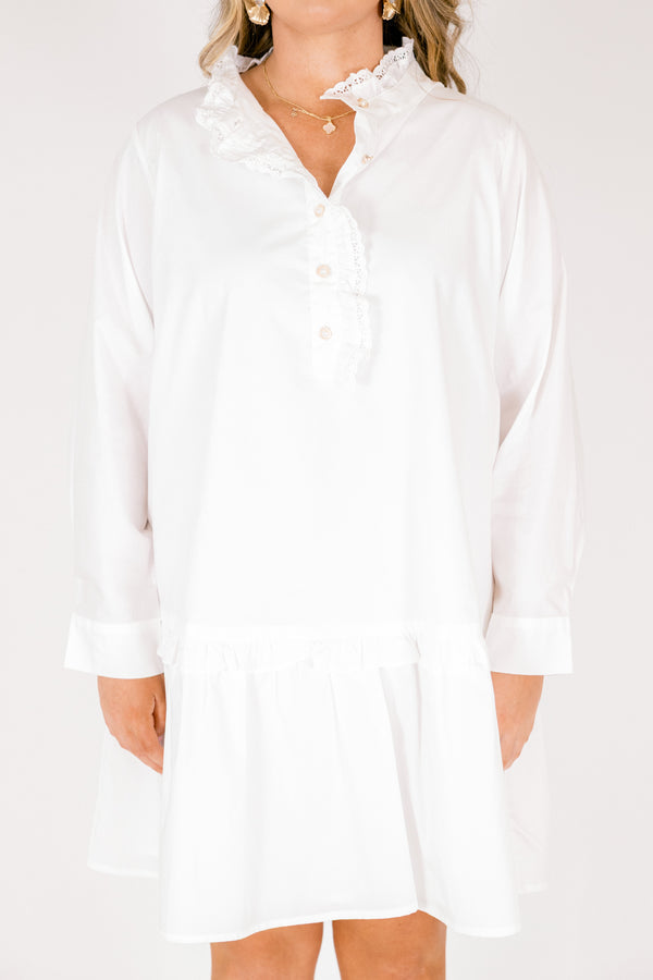 As If I Needed A Reason Dress, White
