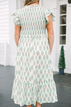 As Luck Would Have It Dress, Mint Green