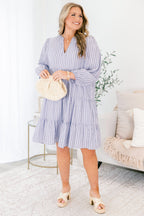 At The End Of The Day Dress, Blue