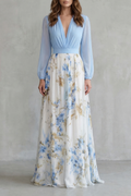 Avelisse – Romantic Flow – Maxikleid mit Blumenmuster