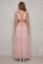 Melisandre – Romantische Rüschen aus Chiffon – Maxikleid