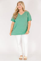 Bright Days Tee, Heather Kelly Green