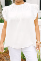 Call Me Baby Top, White