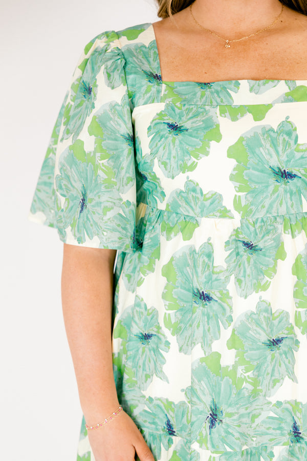 Maxikleid „Can't Be Outdone“, Grün