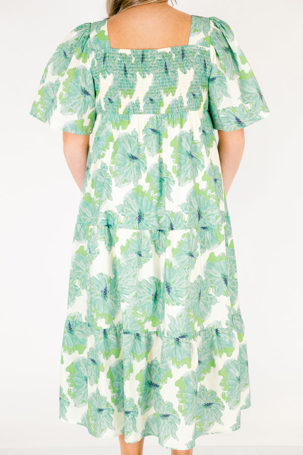 Maxikleid „Can't Be Outdone“, Grün