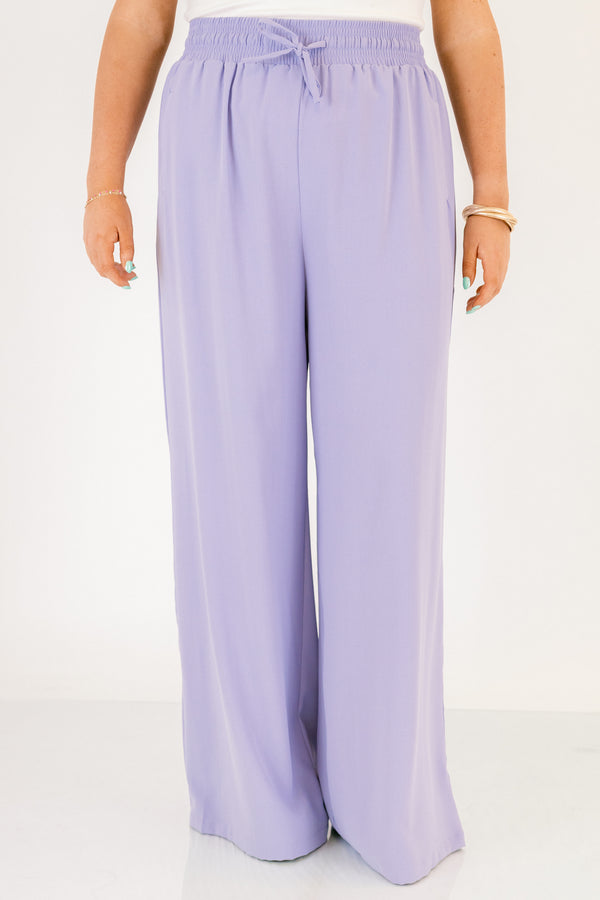 Can't Sit Still Pants, Periwinkle