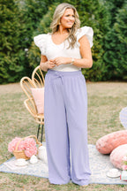 Can't Sit Still Pants, Periwinkle