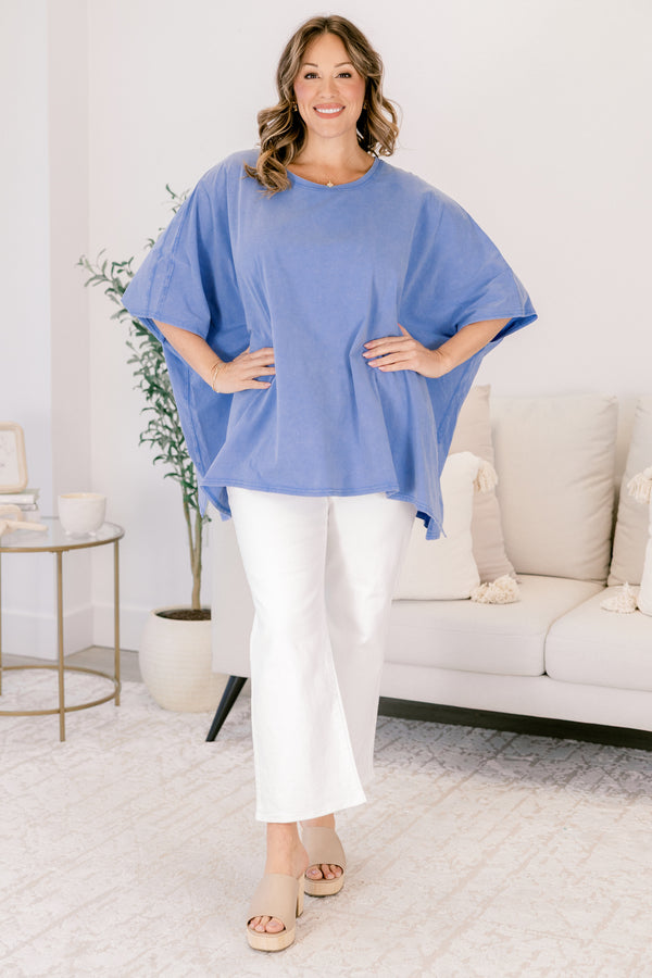 Comparing The Two Tunic, Blue