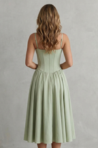 Calliope – Timeless structure – Women’s Sleeveless Structured Dress
