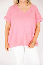 Darling Days T-Shirt, Fuchsia