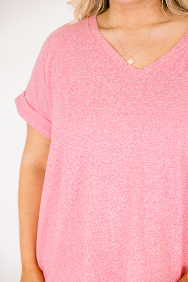 Darling Days T-Shirt, Fuchsia