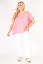 Darling Days T-Shirt, Fuchsia