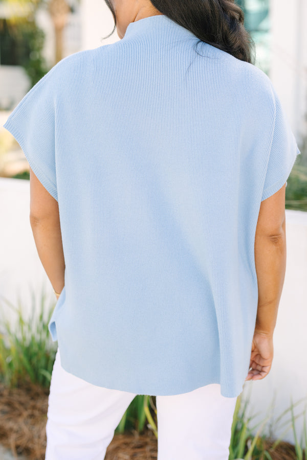 Do Anything Sweater, Blue