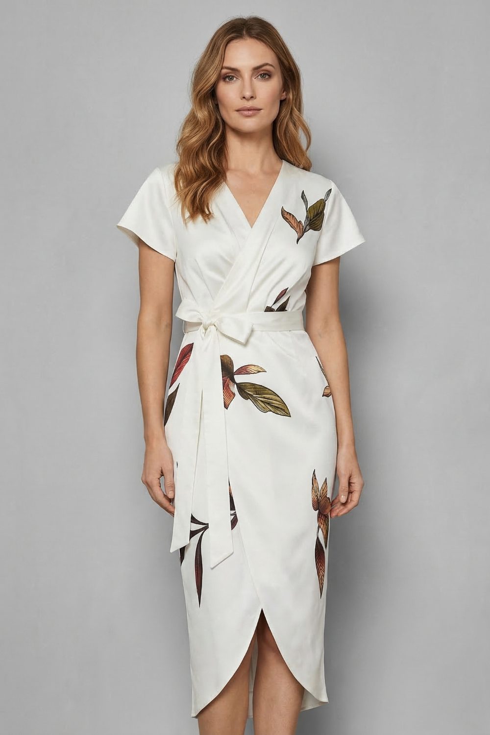 Lioravelle – Mühelose Wickelsilhouette – Midikleid