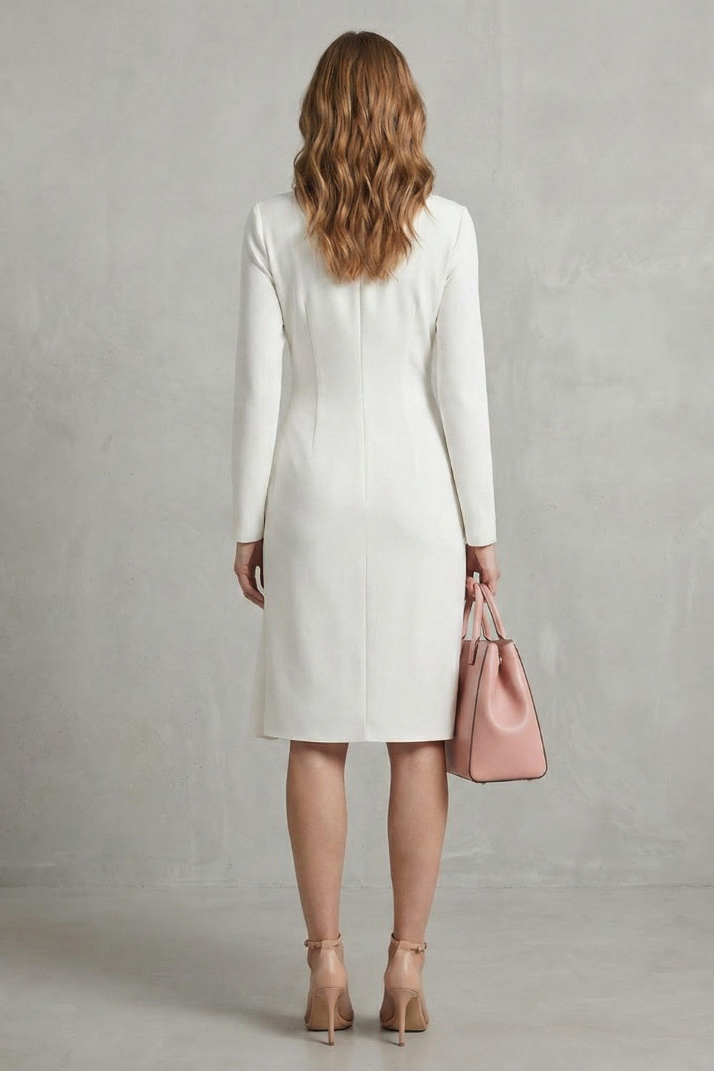 Valerisse – Eleganz mit drapiertem Bund – Midikleid