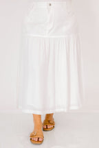 Embrace Your Beauty Skirt, Off White