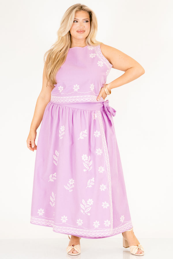 Endless Love Skirt, Lavender