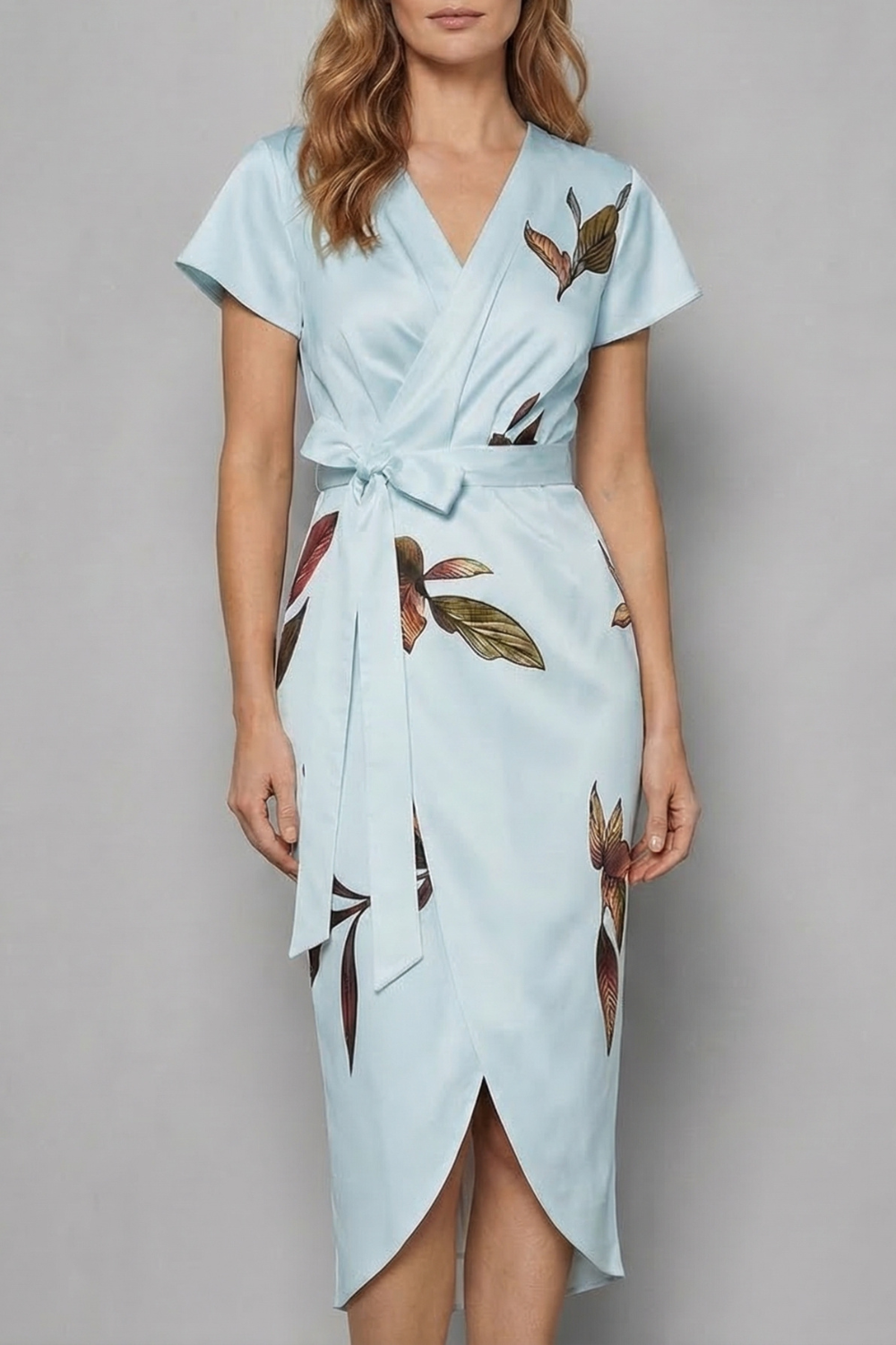 Lioravelle – Mühelose Wickelsilhouette – Midikleid