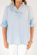 Find My Muse Top, Blue