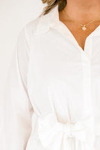 From Here On Dress, White