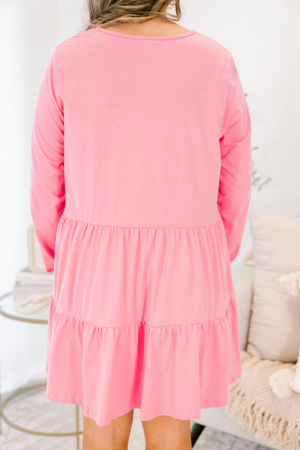 From Here On Out Kleid, Pink