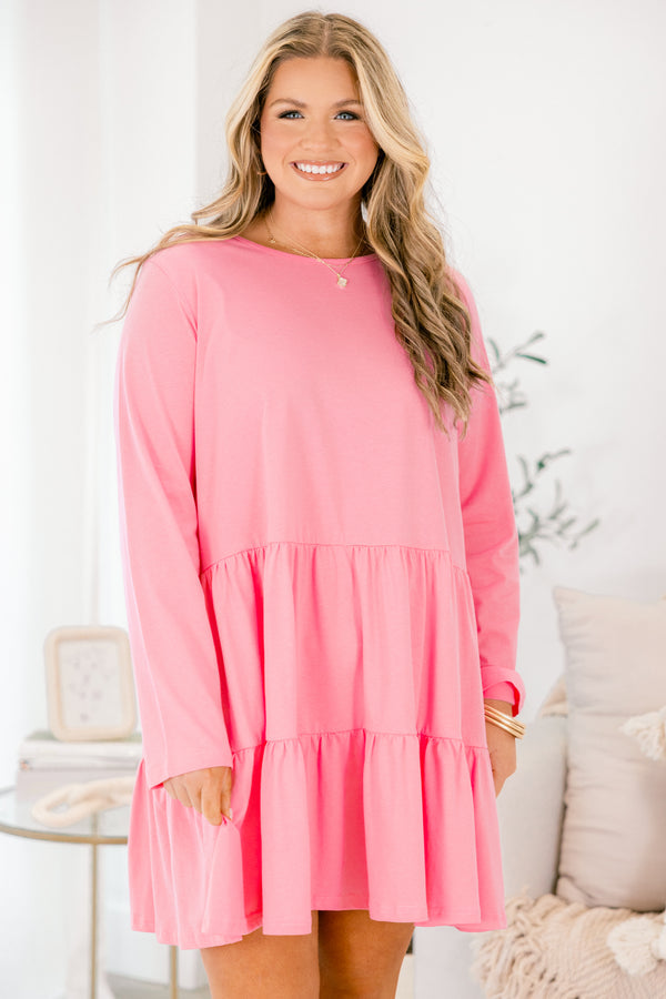 From Here On Out Kleid, Pink