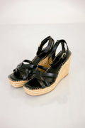 Going Out Tonight Wedges, Black