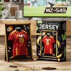 🏆Micro Block Fußball-Trikot Bausatz: Legendäre Helden & Sammelstücke