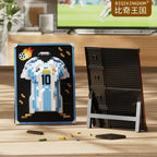 🏆Micro Block Fußball-Trikot Bausatz: Legendäre Helden & Sammelstücke