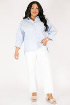 Just A Reminder Top, Light Blue