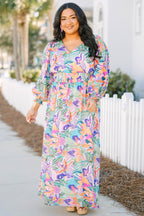Lost In The Sunlight Dress, Pink