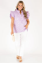 Lost The Chance Top, Purple
