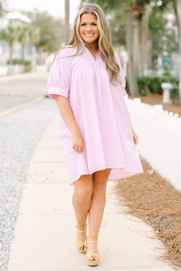 Make My Night Dress, Pink Stripe