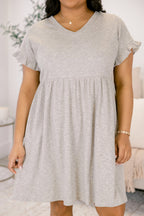 Mend Your Heart Dress, Gray