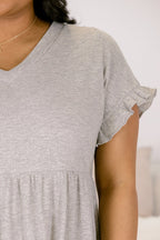 Mend Your Heart Dress, Gray