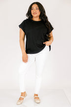 Pretty Please T-Shirt, Schwarz