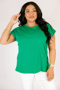 Pretty Please T-Shirt, Kelly Green