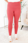 Rise To The Occasion Leggings, Coral