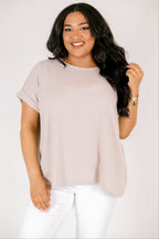 Roaming Around Tee, Ash Mocha