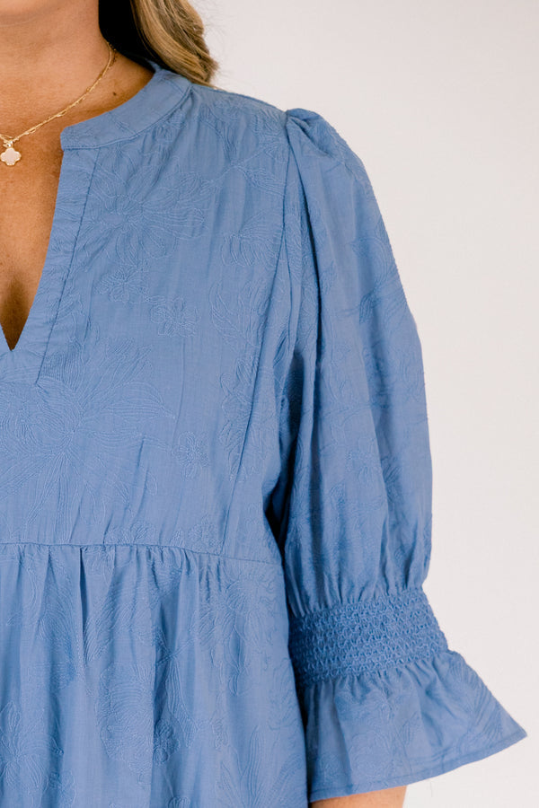 Sands of Life Kleid, Azurblau