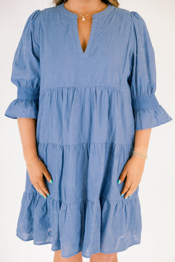 Sands of Life Kleid, Azurblau